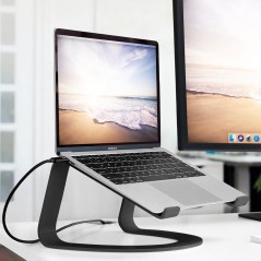 "Elevate Your Workspace with Twelve South Curve Stand - Enhance Comfort & Style - Model 811370021607"